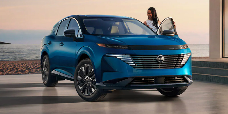 2026 Nissan Murano in Aurora Blue Pearl Metallic