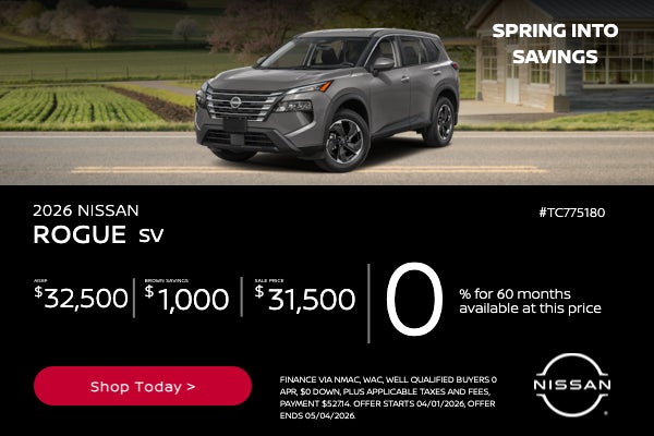 2026 NISSAN ROGUE SV 