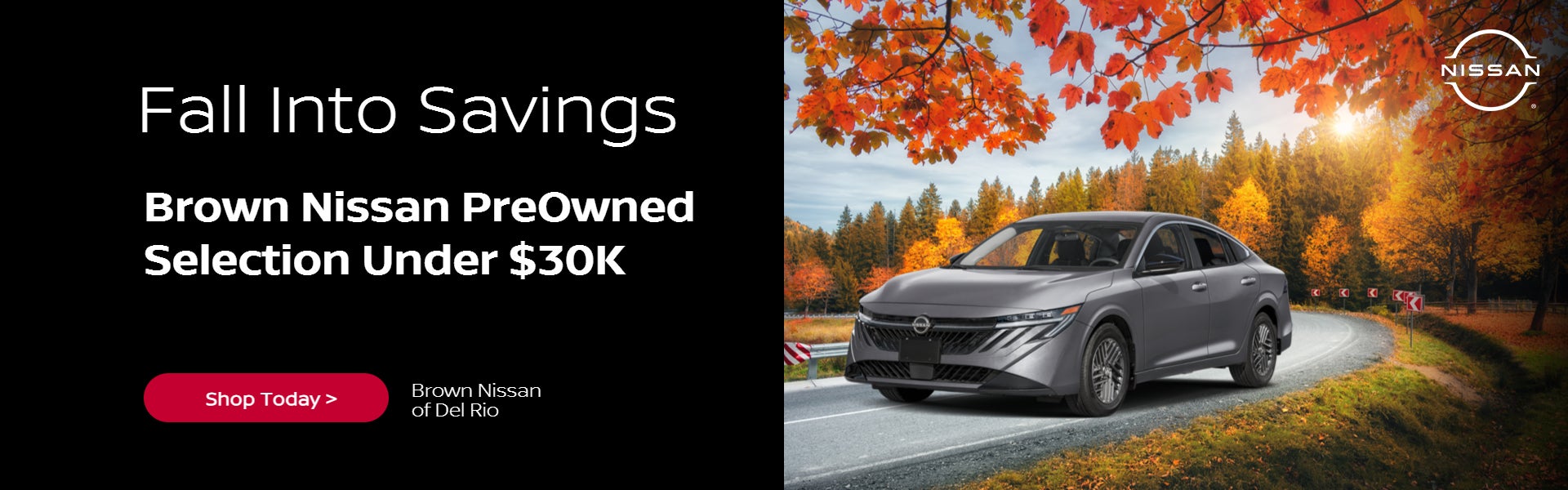 Brown Nissan PreOwned Selection Under $30K