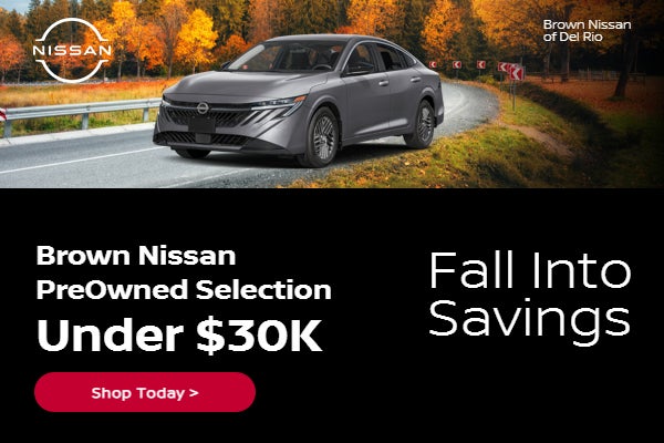 Brown Nissan PreOwned Selection Under $30K