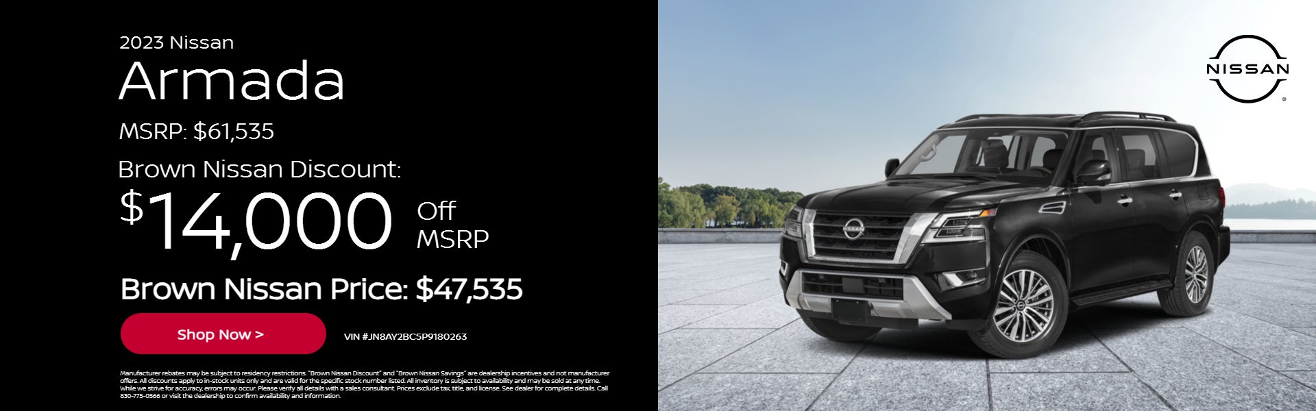 2023 Nissan Armada SL Offer